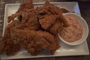 Fried Cheekan (Oyster Mushrooms ) #Veganuary at The Hungry Tapir in Kuala Lumpur