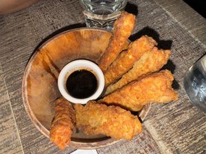 Spicy Tempeh Fingers #Veganuary at The Hungry Tapir in Kuala Lumpur