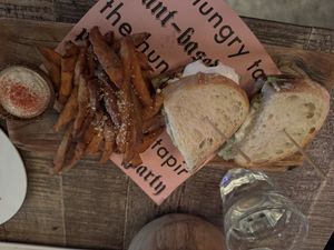 TLTA Tempeh Lettuce Tomato and Avocado  #Veganuary at The Hungry Tapir in Kuala Lumpur