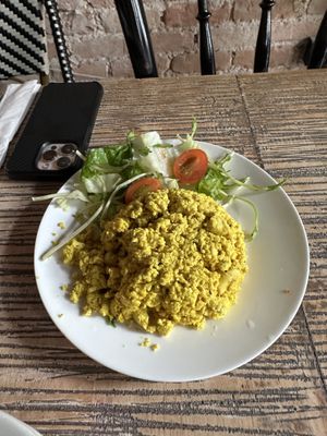 Scrambled tofu  #Veganuary at The Hungry Tapir in Kuala Lumpur
