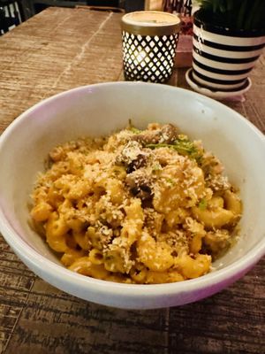 Mac and cheese  at The Hungry Tapir in Kuala Lumpur