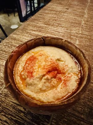 Hummus  at The Hungry Tapir in Kuala Lumpur