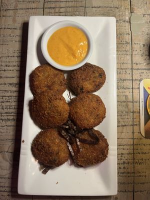 Junky Phish Cakes  at The Hungry Tapir in Kuala Lumpur