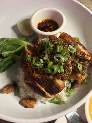 Steakk and Rice  at The Hungry Tapir in Kuala Lumpur