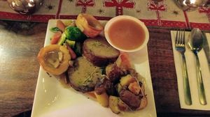 Best restaurant experience in Malaysia. 🤤
The vegan turkey during Christmas was superb.

✅ Endorse the call for a Plant Based Treaty in Kuala Lumpur at plantbasedtreaty.org at The Hungry Tapir in Kuala Lumpur