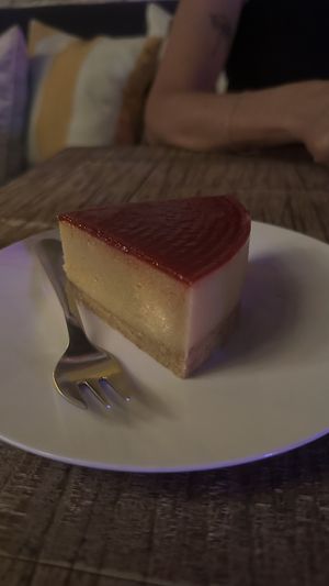 Strawberry cheesecakee  at The Hungry Tapir in Kuala Lumpur