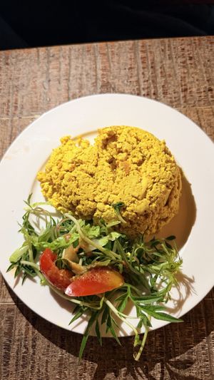 Scrambled tofu  at The Hungry Tapir in Kuala Lumpur