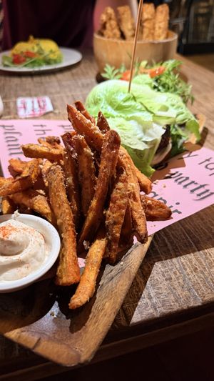 pink bombshell burger
(Asked without a bun)  at The Hungry Tapir in Kuala Lumpur