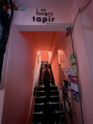 Entrance  at The Hungry Tapir in Kuala Lumpur