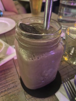 Vegan chocolate coco smoothie  at The Hungry Tapir in Kuala Lumpur