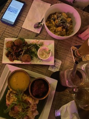 Table  at The Hungry Tapir in Kuala Lumpur