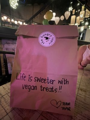 Take away  at The Hungry Tapir in Kuala Lumpur