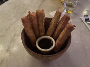 Tempeh Fingers  at The Hungry Tapir in Kuala Lumpur