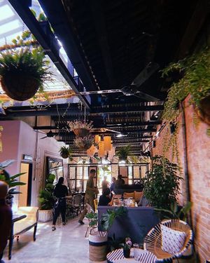 The cosy space at The Hungry Tapir in Kuala Lumpur