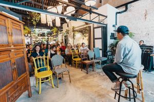 *This image was taken pre-lockdown* - We are able to cater 'social distanced' events following strict SOP's and guidelines. Reach out to us for more details! at The Hungry Tapir in Kuala Lumpur