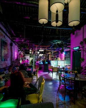 Dinner moods at The Hungry Tapir in Kuala Lumpur