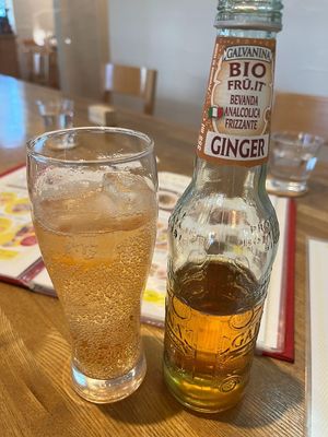 ginger soda at Sobe's Cafe in Hanamaki