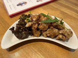 vegan karaage at Sobe's Cafe in Hanamaki