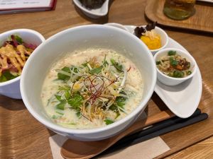 vegan noodles at Sobe's Cafe in Hanamaki