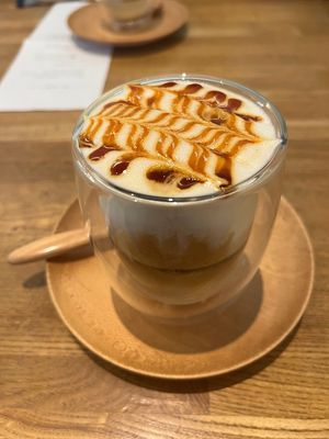 Caramel Macchiato at Sobe's Cafe in Hanamaki