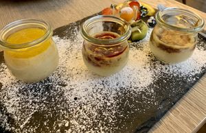 Käsekuchen-Variationen  at Vivo in Wangen Im Allgaeu