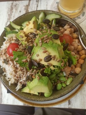 Vegane Bowl at Vivo in Wangen Im Allgaeu