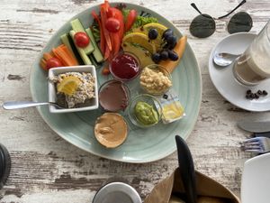 Veganes „Vivo“ Frühstück  at Vivo in Wangen Im Allgaeu