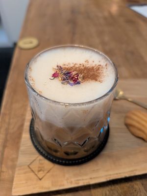 Chai latte at De Maderij in Pelt