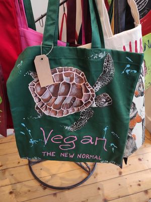 Poland artist making this bags at VEGA-LIFE in Amsterdam