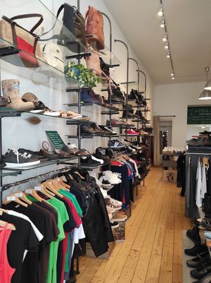 Shoes in vegan leather at VEGA-LIFE in Amsterdam