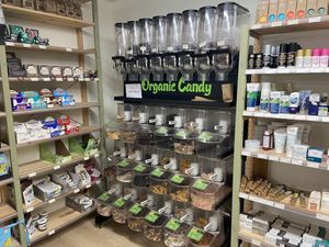 Some foods and cosmetics (there’s more)  at VEGA-LIFE in Amsterdam