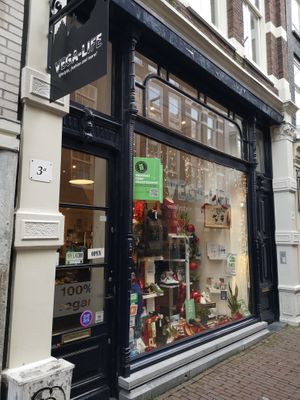 Outside at VEGA-LIFE in Amsterdam