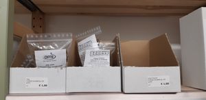 Samples of dog food at VEGA-LIFE in Amsterdam