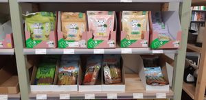 Vegan dog candy at VEGA-LIFE in Amsterdam