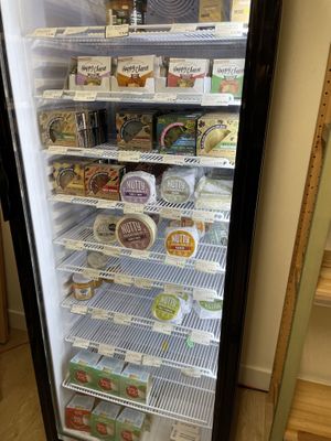 Vegan cheesee  at VEGA-LIFE in Amsterdam