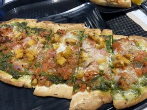 Flat bread - bruschetta pesto   at Copper Branch - Argentia Rd in Mississauga