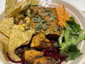 Aztec power bowl with options quinoa  at Copper Branch - Argentia Rd in Mississauga