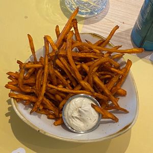 Sweet potatoes  at Brunch Republic in Treviso