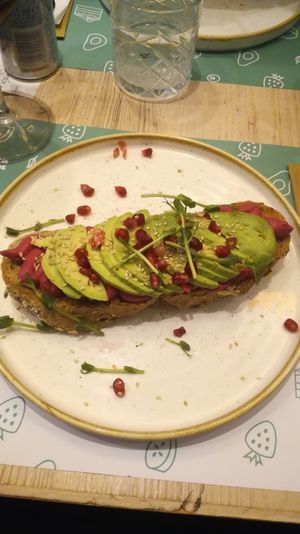 Very Vegan Toast at Brunch Republic in Treviso