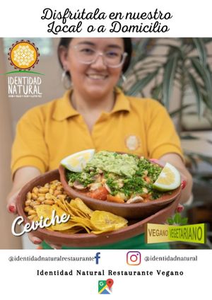 Ya probaste nuestro delicioso Ceviche Vegan at Prana Veggie in Quito