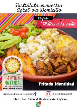 Pruebas nuestro platos ecuatorianos 100% vegan at Prana Veggie in Quito