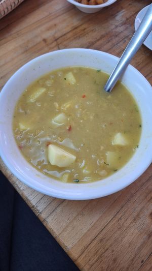 Soup at Prana Veggie in Quito