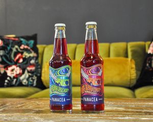 Our single-use kombucha bottles! at The Panacea Restaurant in Wilmington