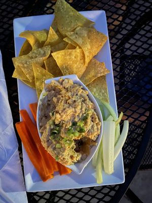 Pimento cheese platter  at The Panacea Restaurant in Wilmington