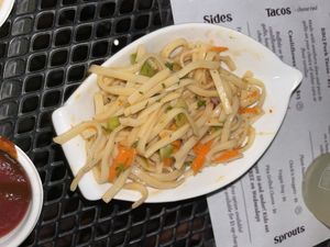 Thai noodle salad  at The Panacea Restaurant in Wilmington