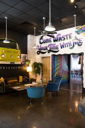 Come waste your time with us! at The Panacea Restaurant in Wilmington