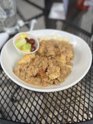 Best vegan on non vegan biscuit n gravy on the planet!    at The Panacea Restaurant in Wilmington