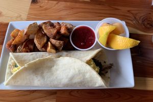 Breakfast Pita Wrap  at The Panacea Restaurant in Wilmington