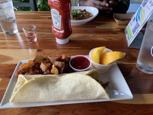 Breakfast Pita Wrap  at The Panacea Restaurant in Wilmington