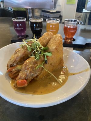 Sunday funday = an “elevated” Flight with Phish & grits  at The Panacea Restaurant in Wilmington